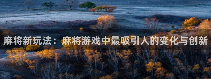 欧博娱乐4招商：麻将新玩法：麻将游戏中最吸引人的变化与创新