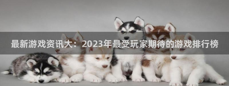 欧博娱乐网址注册：最新游戏资讯大：2023年最受玩家期待的游